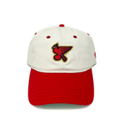 STL MASHUP NTRL/RED Dad Hat